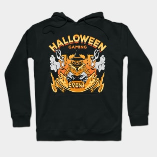 halloween gaming event illustration Hoodie